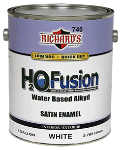 H2O Fusion Water Based Alkyd Enamel