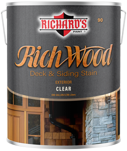 90 Rich Wood Exterior Clear Wood Finish