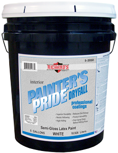 5-2050 Painter’s Pride Latex Semi-Gloss Dryfall