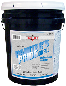 5-2050 Painter’s Pride Latex Semi-Gloss Dryfall