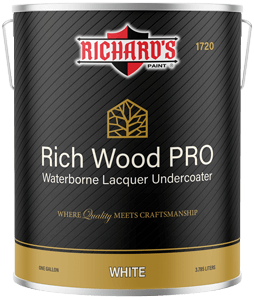 1720 Rich Wood PRO Waterborne Lacquer Undercoater