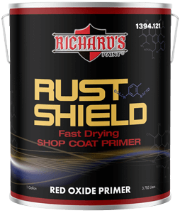 1394.121 Rust Shield Fast Drying Shop Coat Primer Red Oxide