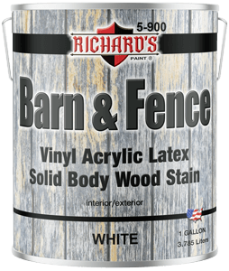 5-900 Barn & Fence Latex Solid Body Stain