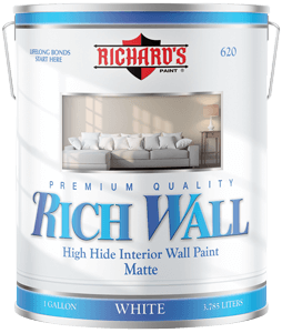 620.0 Rich Wall Premium Interior Acrylic Matte Wall Paint