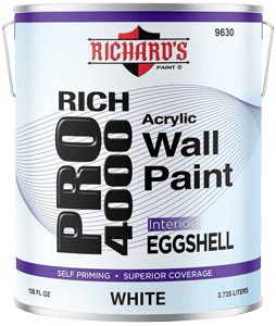 Rich Pro 4000 Interior Acrylic Latex Eggshell Wall Paint