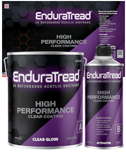 3220 Series EnduraTread 2K Waterborne Acrylic Urethane Clear